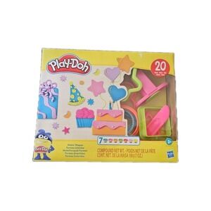Play-Doh Makin' Shapes Create It Kit for Kids 3 Years and Up with 7 Colors